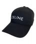 CELINE（セリーヌ）の古着「ベースボールキャップ」｜ブラック