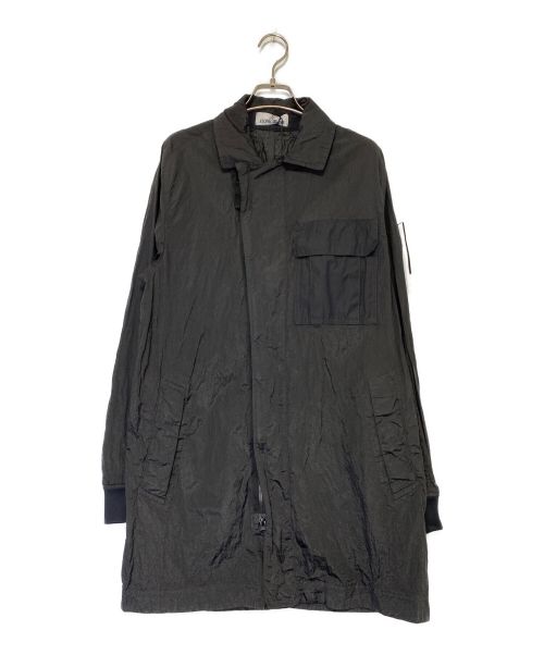STONE ISLAND（ストーンアイランド）STONE ISLAND (ストーンアイランド) Nylon Metal Mac Jacket  ブラック サイズ:S 未使用品の古着・服飾アイテム