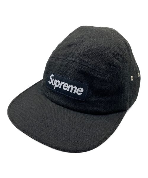 SUPREME（シュプリーム）SUPREME (シュプリーム) CAMPCAP ブラックの古着・服飾アイテム