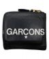 COMME des GARCONS (コムデギャルソン) ロゴウォレット ブラック サイズ:-：8800円