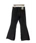 RAF SIMONS (ラフシモンズ) Flared Denim Workwear Pants ブラック サイズ:W30：39800円