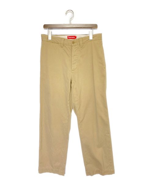 SUPREME（シュプリーム）SUPREME (シュプリーム) Pin Up Chino Pant ベージュ サイズ:30の古着・服飾アイテム