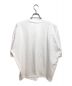 THE ROW (ザ ロウ) モックネックTシャツ ホワイト サイズ:L：14800円