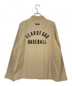 Fear Of Godフィア・オブ・ゴッド）の古着「Baseball Jacket」｜ベージュ