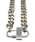 GIVENCHYジバンシィ）の古着「G CHAIN LOCK SMALL NECKLACE」