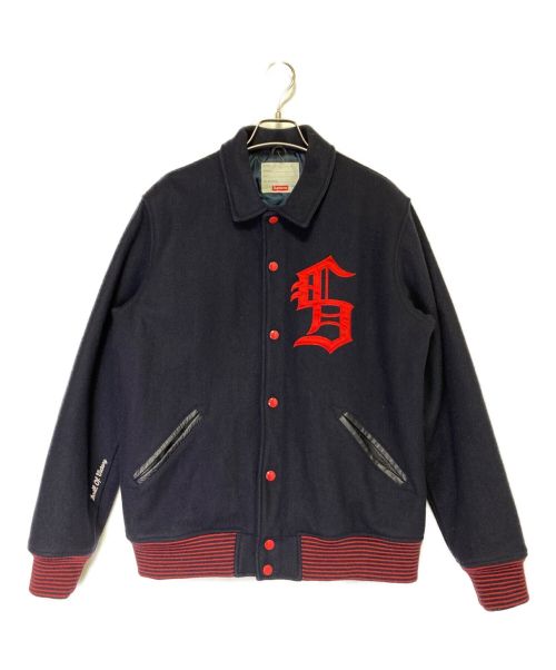 SUPREME（シュプリーム）SUPREME (シュプリーム) Varsity Jacket ネイビー サイズ:Lの古着・服飾アイテム