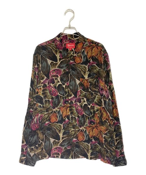 SUPREME（シュプリーム）SUPREME (シュプリーム) Painted Floral Rayon Shirt サイズ:Mの古着・服飾アイテム