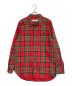 OFFWHITE (オフホワイト) Flannel Check Shirt レッド×グリーン サイズ:M：32800円