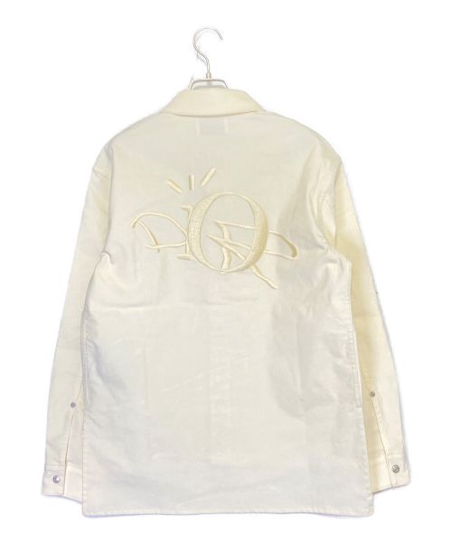 Dior（ディオール）Dior (ディオール) Overshirt ホワイト サイズ:SIZE 46の古着・服飾アイテム