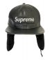 中古・古着 SUPREME (シュプリーム) Supreme Leather Earflap Box Logo ブラック サイズ:7 8/5(60.6cm)：14800円