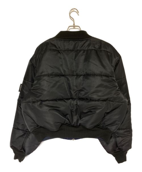 VETEMENTS（ヴェトモン）VETEMENTS (ヴェトモン) Reversible Bomber Jacket ブラック サイズ:Sの古着・服飾アイテム