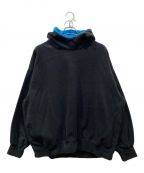 NEON SIGNネオンサイン）の古着「Fleece Ball hoodie」｜ブラック