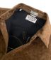 中古・古着 Dior (ディオール) コーティングシャツジャケット ブラウン サイズ:52：148000円