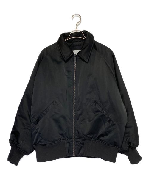Calvin Klein（カルバンクライン）Calvin Klein (カルバンクライン) BOMBER COAT ブラック サイズ:Mの古着・服飾アイテム