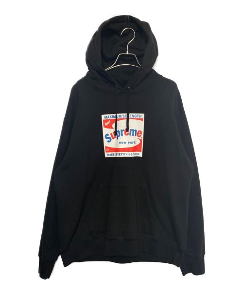 SUPREME（シュプリーム）SUPREME (シュプリーム) Shine Hooded Sweatshirt ブラック サイズ:Mの古着・服飾アイテム
