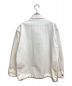 Dior (ディオール) sacai (サカイ) ナイロン切替ジップアップデニムジャケット ホワイト サイズ:50：128000円