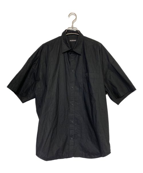 BALENCIAGA（バレンシアガ）BALENCIAGA (バレンシアガ) S/S Cocoon Shirt ブラック サイズ:38の古着・服飾アイテム