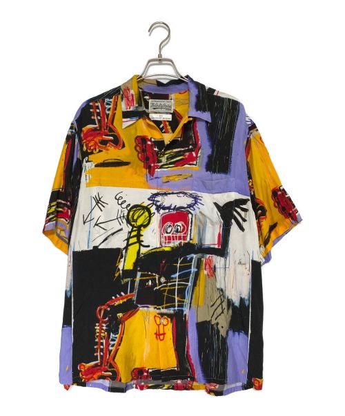 WACKO MARIA（ワコマリア）WACKO MARIA (ワコマリア) Jean Michel Basquiat (ジャン ミシェル バスキア) JEAN MICHEL BASQUIAT / S/S HAWAIIAN SHIRT マルチカラー サイズ:XLの古着・服飾アイテム