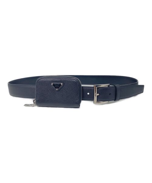 PRADA（プラダ）PRADA (プラダ) Accessories Belt ブラック サイズ:2の古着・服飾アイテム