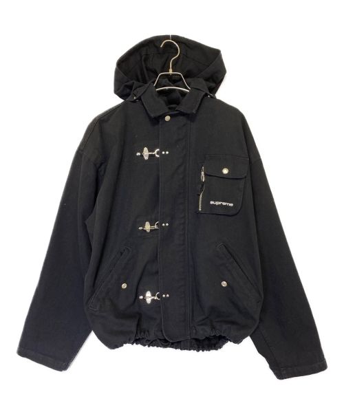 SUPREME（シュプリーム）SUPREME (シュプリーム) Canvas Clip Jacket ブラック サイズ:XLの古着・服飾アイテム