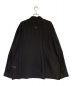 SUPREME (シュプリーム) Pinstripe Linen Shirt ブラック サイズ:XL 未使用品：19800円