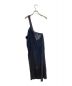 Y's (ワイズ) 22SS PATCHED TORCHON LACE SINGLE STRAP DRESS（パッチドトーションレースシングルストラップドレス） ブラック サイズ:1：17800円