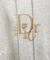 中古・古着 Dior (ディオール) ERL (イーアールエル) Hooded Sweatshirt（フーディースウェットシャツ） グレー サイズ:XXL：90000円