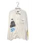 UNDERCOVER（アンダーカバー）の古着「プリントデザイン長袖シャツ」｜ホワイト