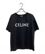 CELINEセリーヌ）の古着「ルーズTシャツ」｜ブラック