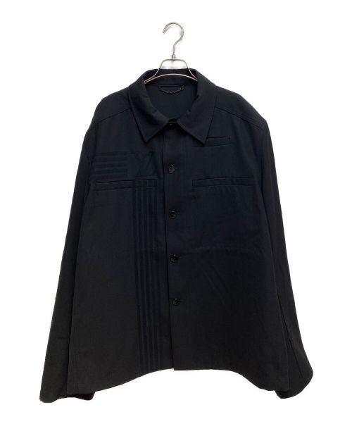 LOUIS VUITTON（ルイ ヴィトン）LOUIS VUITTON (ルイ ヴィトン) カラコラムシャツジャケット ブラック サイズ:60の古着・服飾アイテム