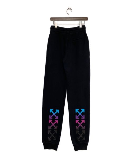 OFFWHITE（オフホワイト）OFFWHITE (オフホワイト) Gradient Arrow Sweatpants ブラック サイズ:Sの古着・服飾アイテム