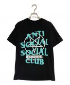 anti social social CLUB×NEIGHBORHOODアンチソーシャルソーシャルクラブ×ネイバーフッド）の古着「ASSC F&F/C-TEE.SS」｜ブラック