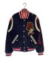 GUCCI (グッチ) GUCCI DSM SPECIAL WASHED VELVET OVER BUTTONS BOMBER JACKET ネイビー サイズ:46：158000円