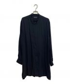 S’YTE YOHJI YAMAMOTOサイト ヨウジヤマモト）の古着「21SS レイヤードロングシャツ」｜ブラック