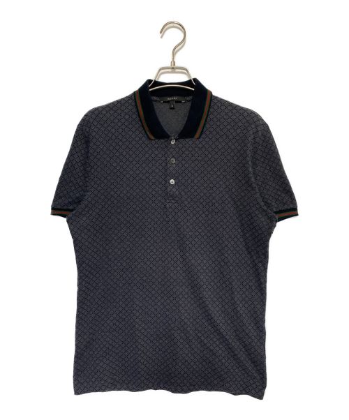 GUCCI（グッチ）GUCCI (グッチ) Diamante Monogram Polo shirt グレー サイズ:Sの古着・服飾アイテム