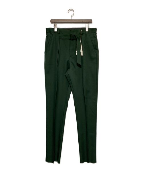 GIVENCHY（ジバンシィ）GIVENCHY (ジバンシィ) トラウザーパンツ グリーン サイズ:50の古着・服飾アイテム