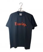 etavirp.エタヴァープ）の古着「Etavirp Logo T-Shirt」｜ブラック