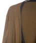 中古・古着 GROUND Y (グラウンドワイ) Vintage Decyne Combination Layered Drape Cardigan ブラウン サイズ:3：12000円