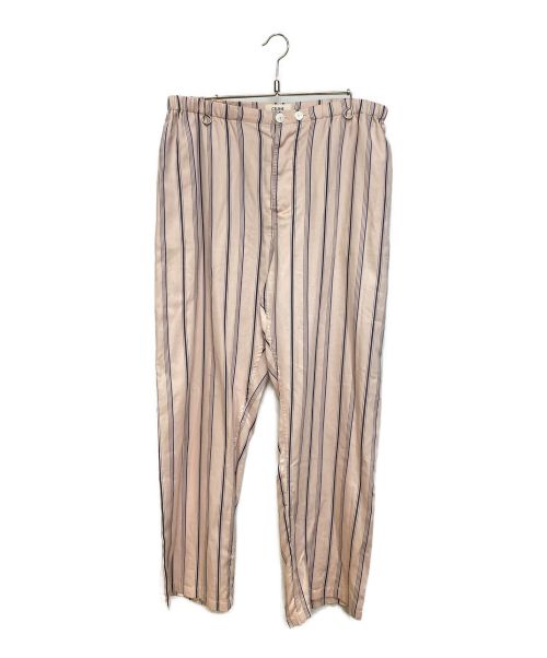 CELINE（セリーヌ）CELINE (セリーヌ) Striped Pajama Pants ピンク サイズ:XLの古着・服飾アイテム