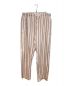 CELINE（セリーヌ）の古着「Striped Pajama Pants」｜ピンク