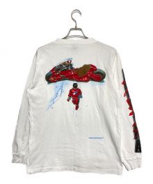 FASHION VICTIM×AKIRA（ファッションヴィクティム×アキラ）の古着「金田プリントロングスリーブTシャツ」｜ホワイト