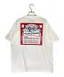 WASTED YOUTH (ウエステッド ユース) BUDWEISER (バドワイザー) コラボプリントTシャツ ホワイト サイズ:XL：9000円