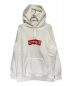 SUPREME（シュプリーム）の古着「Box Logo Hooded Sweatshirt」｜ホワイト