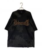 BALENCIAGAバレンシアガ）の古着「Metal Oversized T-Shirt」｜ブラック