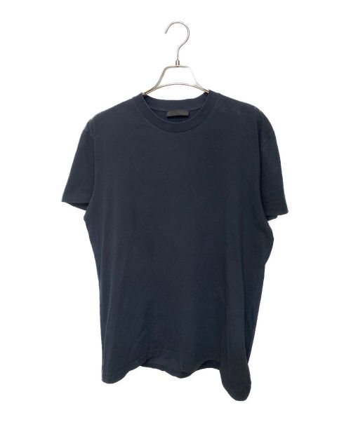 PRADA（プラダ）PRADA (プラダ) クルーネックTシャツ ブラック サイズ:Lの古着・服飾アイテム
