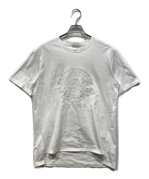 CLANE（クラネ）CLANE (クラネ) FRAGMENT DESIGN (フラグメント デザイン) Tシャツ ホワイト サイズ:2の古着・服飾アイテム