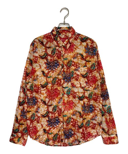 SUPREME（シュプリーム）SUPREME (シュプリーム) Acid Floral Shirt レッド サイズ:Mの古着・服飾アイテム
