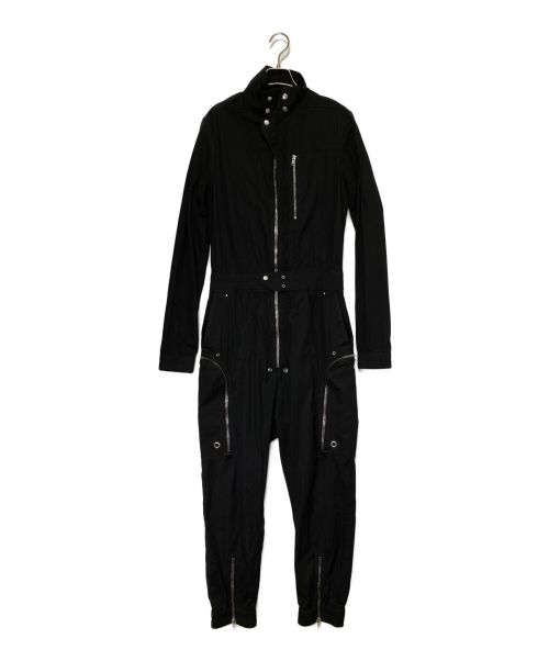 RICK OWENS（リックオウエンス）RICK OWENS (リック オウエンス) BAUHAUS CARGO JUMP SUIT ブラック サイズ:48の古着・服飾アイテム