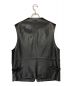 SUPREME (シュプリーム) Leather Utility Vest ブラック サイズ:M：42800円
