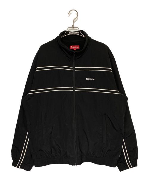 SUPREME（シュプリーム）SUPREME (シュプリーム) Piping Track Jacket ブラック サイズ:Lの古着・服飾アイテム